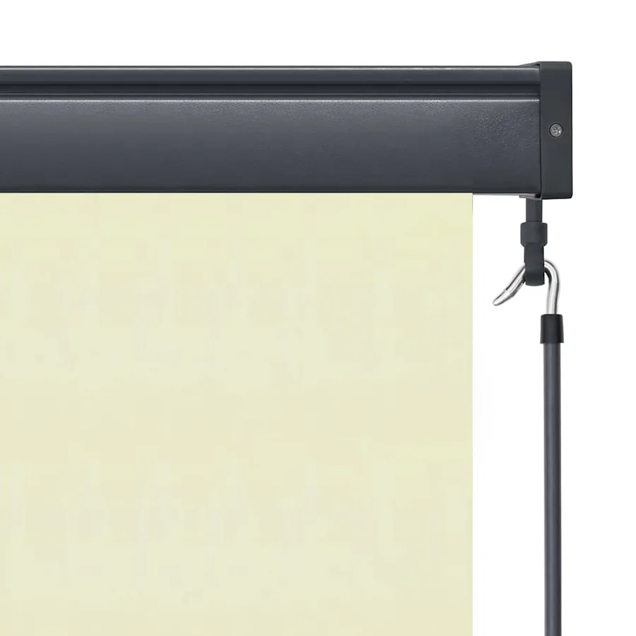 Store roulant d'extérieur 60 x 250 cm Crème - 7
