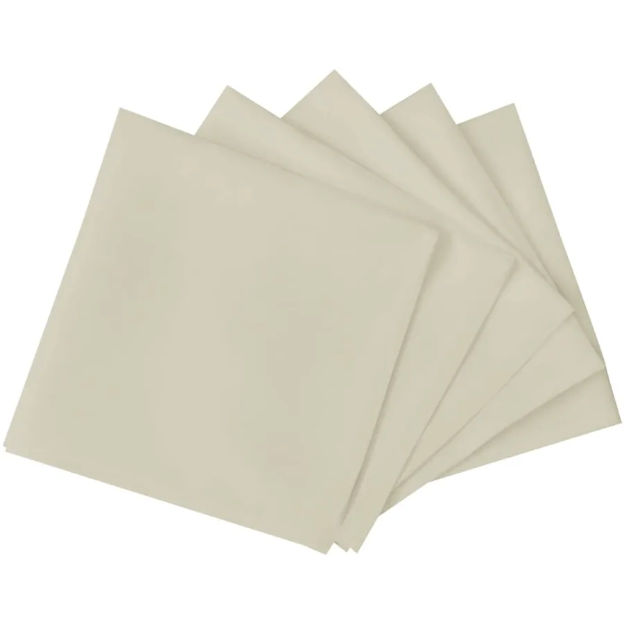 Serviettes de table 10 pcs Crème 50x50 cm - 2