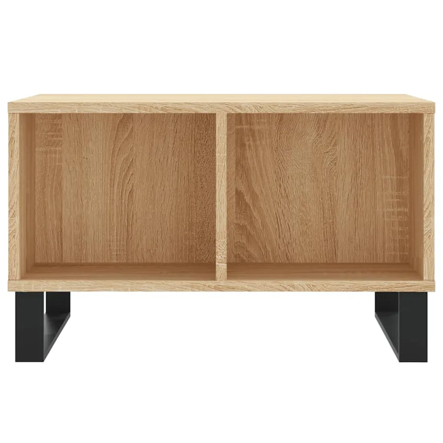 Table basse Chêne sonoma 60x50x36,5 cm Bois d'ingénierie - 4