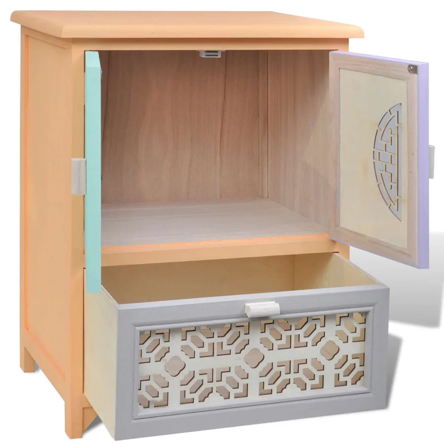 Meuble d'appoint Multicolore 46 x 34 x 55.5 cm - 3