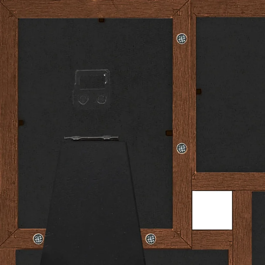 Collage de cadres photo pour photo de 4x(13x18 cm) Marron MDF - 6