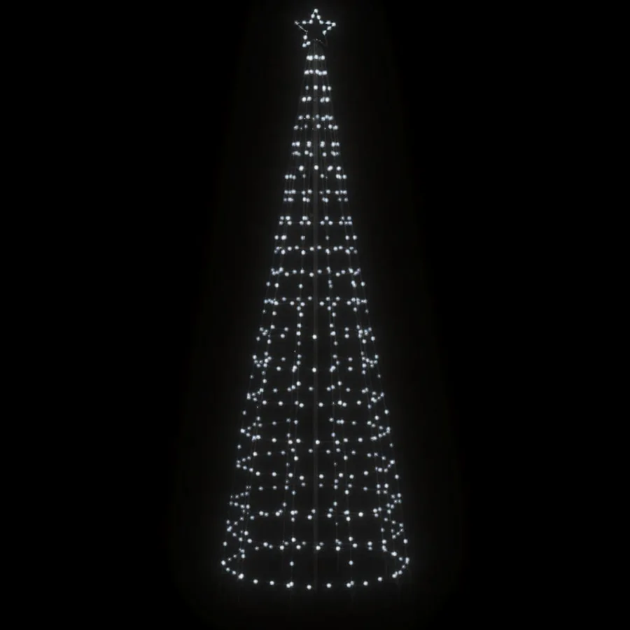 Sapin de Noël à LED avec pointes 570 LED blanc froid 300 cm - 3