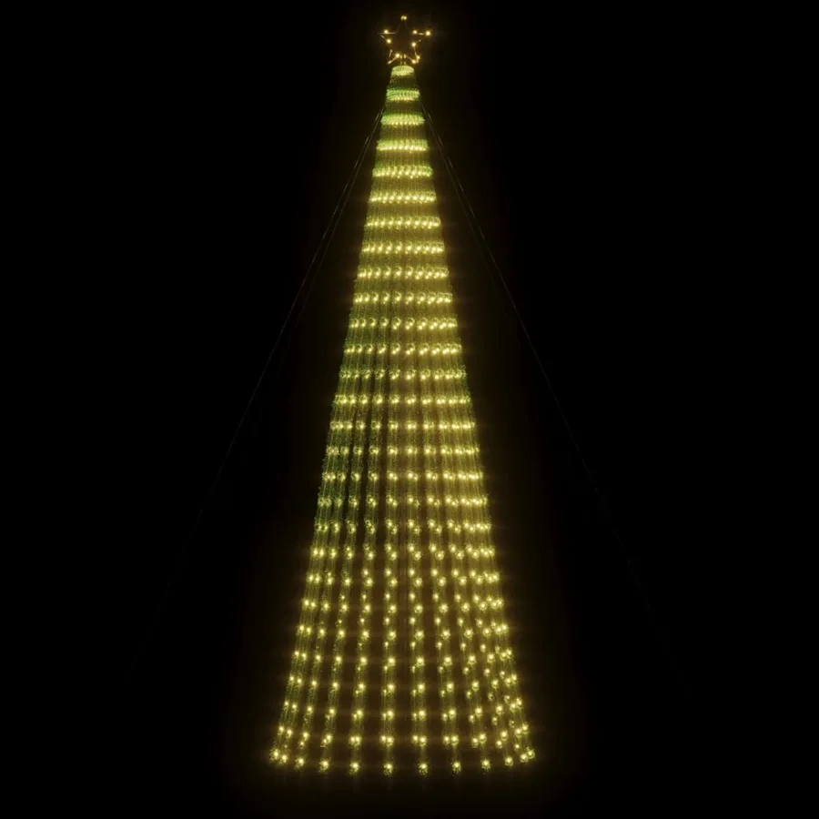Sapin de Noël à LED 688 LED blanc chaud 300 cm - 3