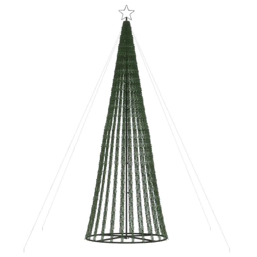 Sapin de Noël à LED 688 LED blanc chaud 300 cm - 5