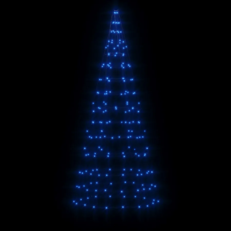 Sapin de Noël à LED 200 LED bleu 180 cm - 3