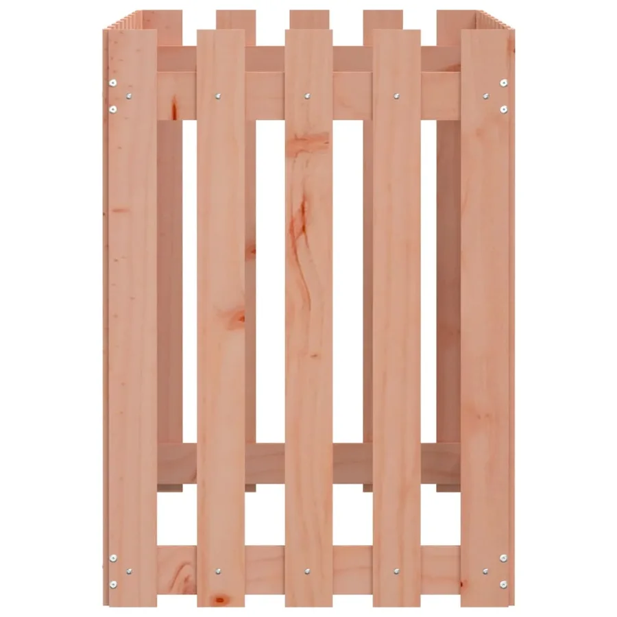 Lit surélevé de jardin design de clôture bois douglas massif - 6