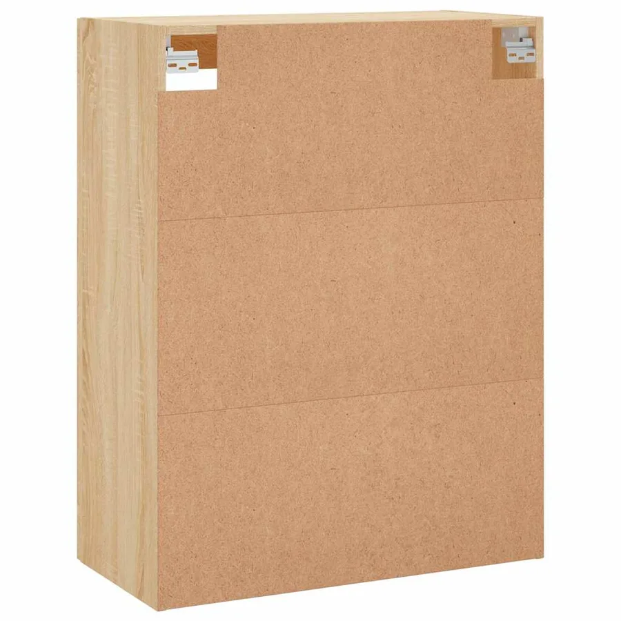 Armoire murale chêne sonoma 69,5x34x90 cm bois d'ingénierie - 9