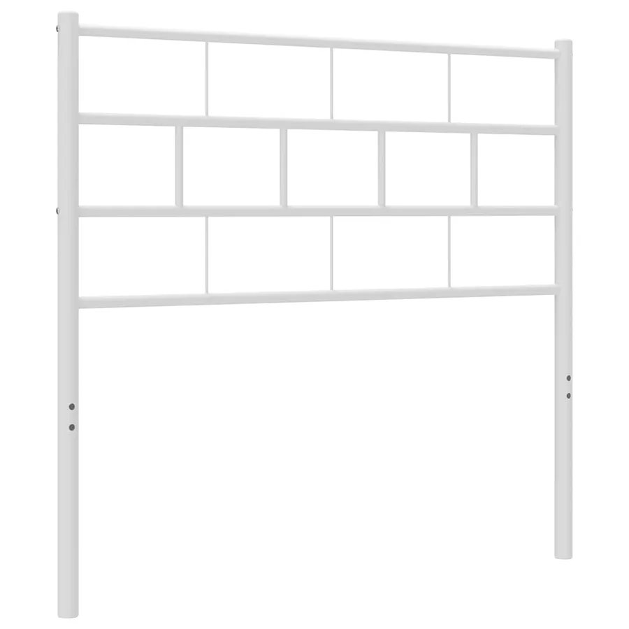 Tête de lit de remplacement métal blanc 80 cm - 2