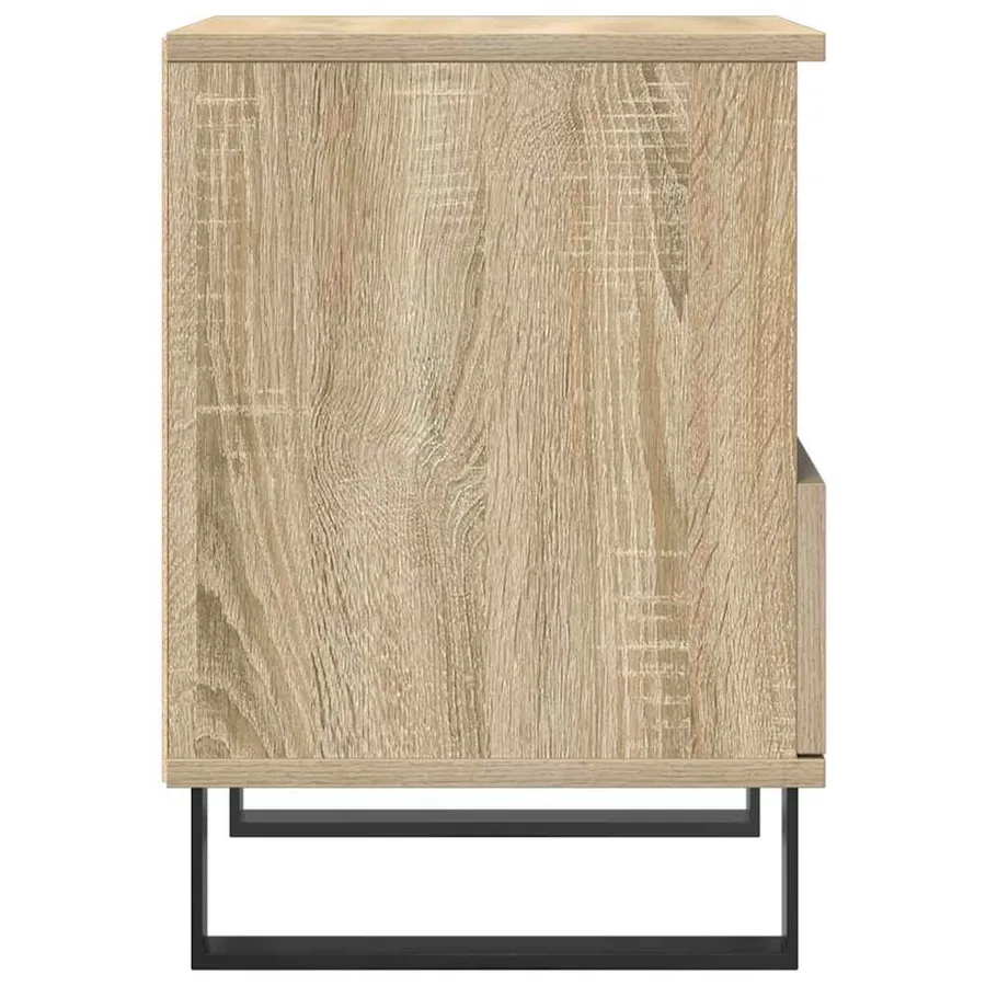 Tables de chevet 2 pcs chêne sonoma 40x35x50 cm bois ingénierie - 7