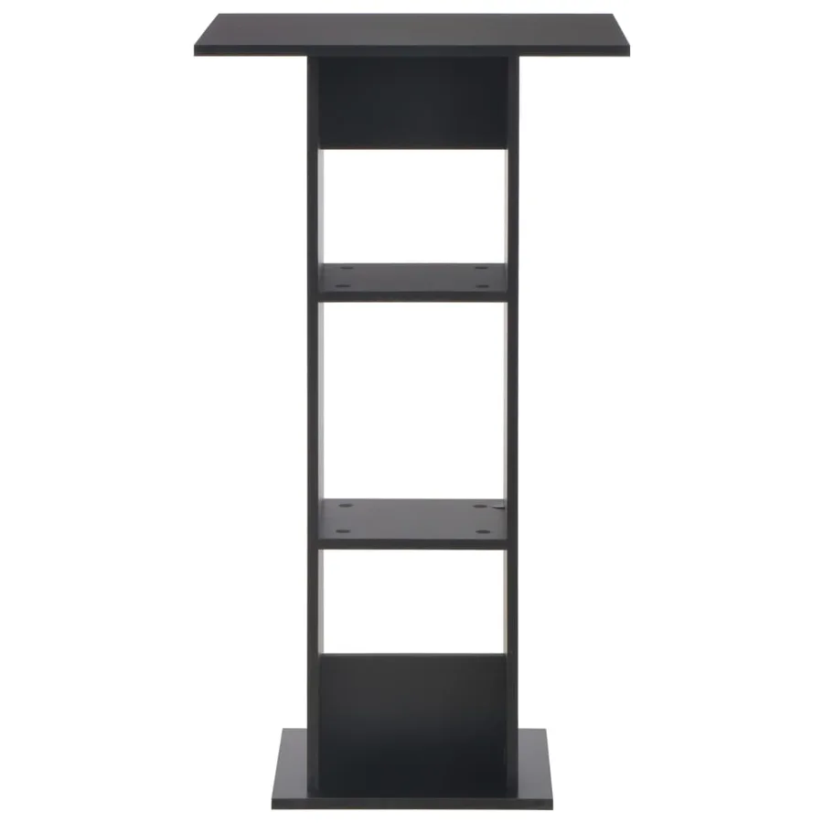Table de bar Noir 60x60x110 cm - 2