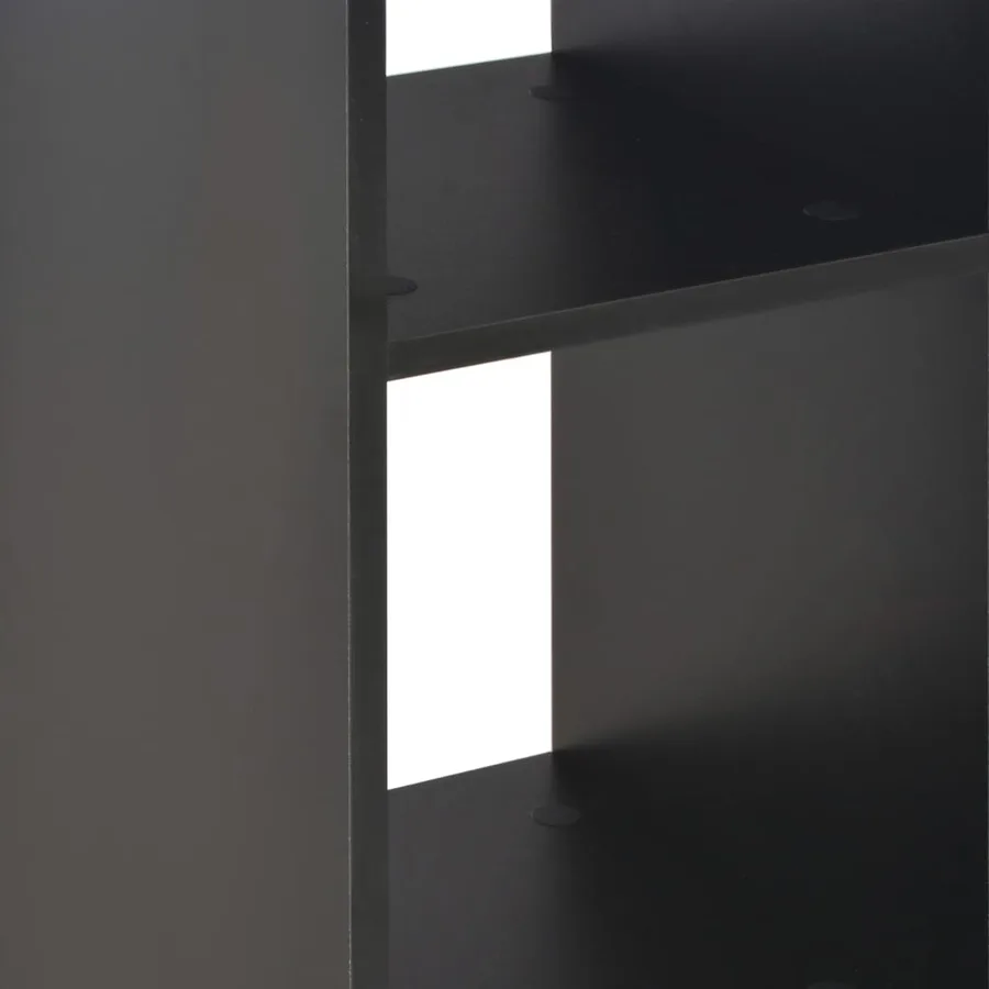 Table de bar Noir 60x60x110 cm - 5
