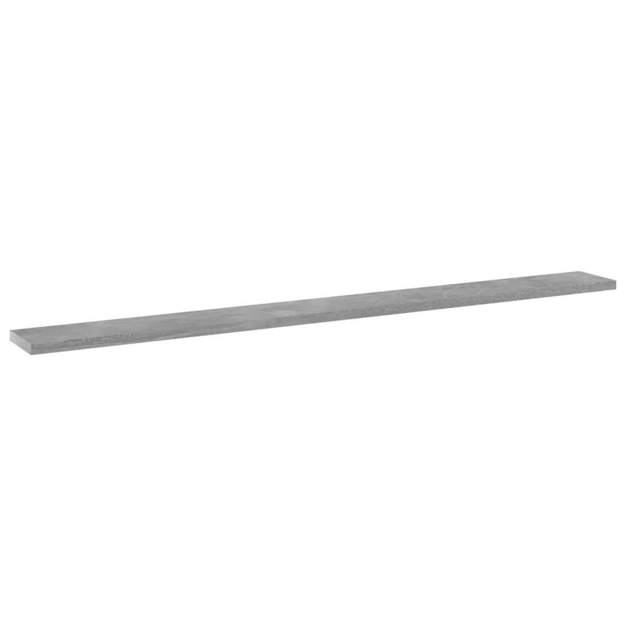 Panneaux de bibliothèque 4 pcs gris béton bois d’ingénierie - 2