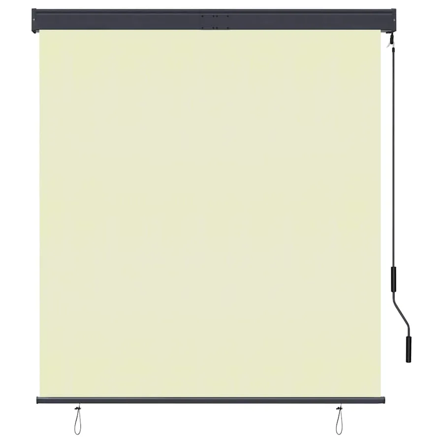 Store roulant d'extérieur 140 x 250 cm Crème - 2