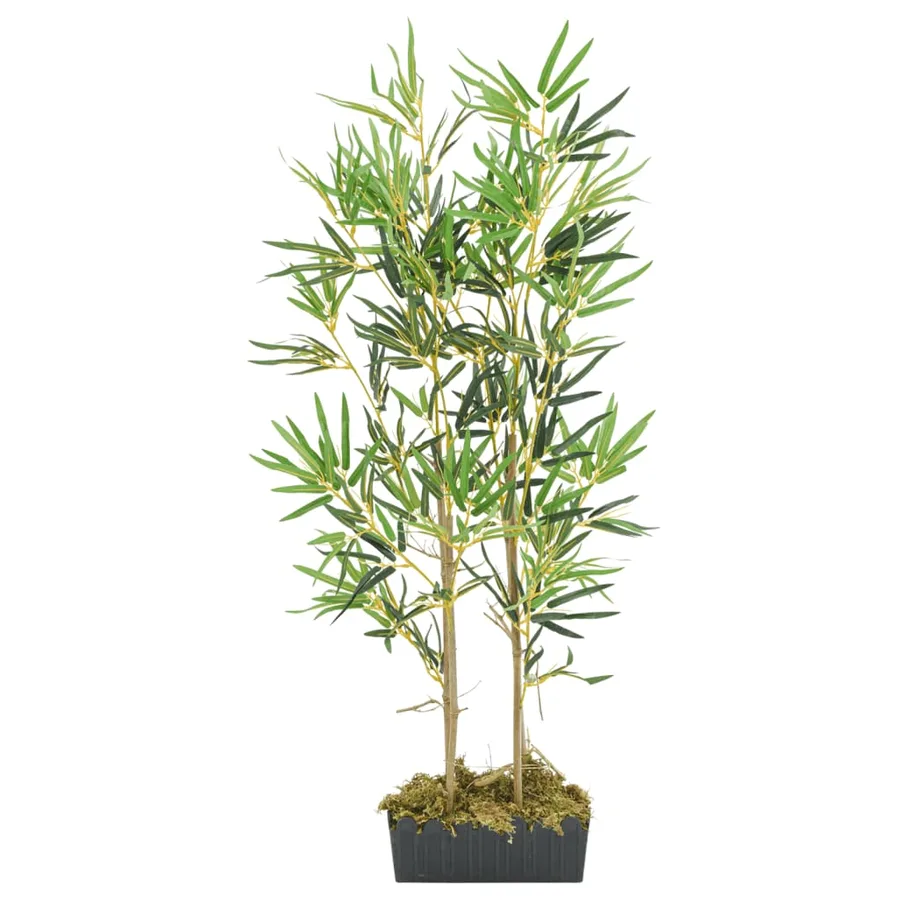 Bambou artificiel 552 feuilles 120 cm vert - 2