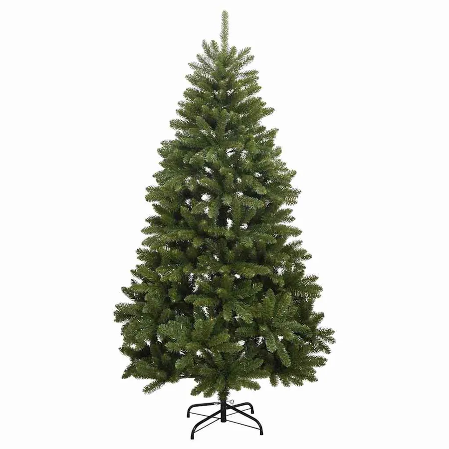 Sapin de Noël artificiel articulé 300 LED et boules 180 cm - 5