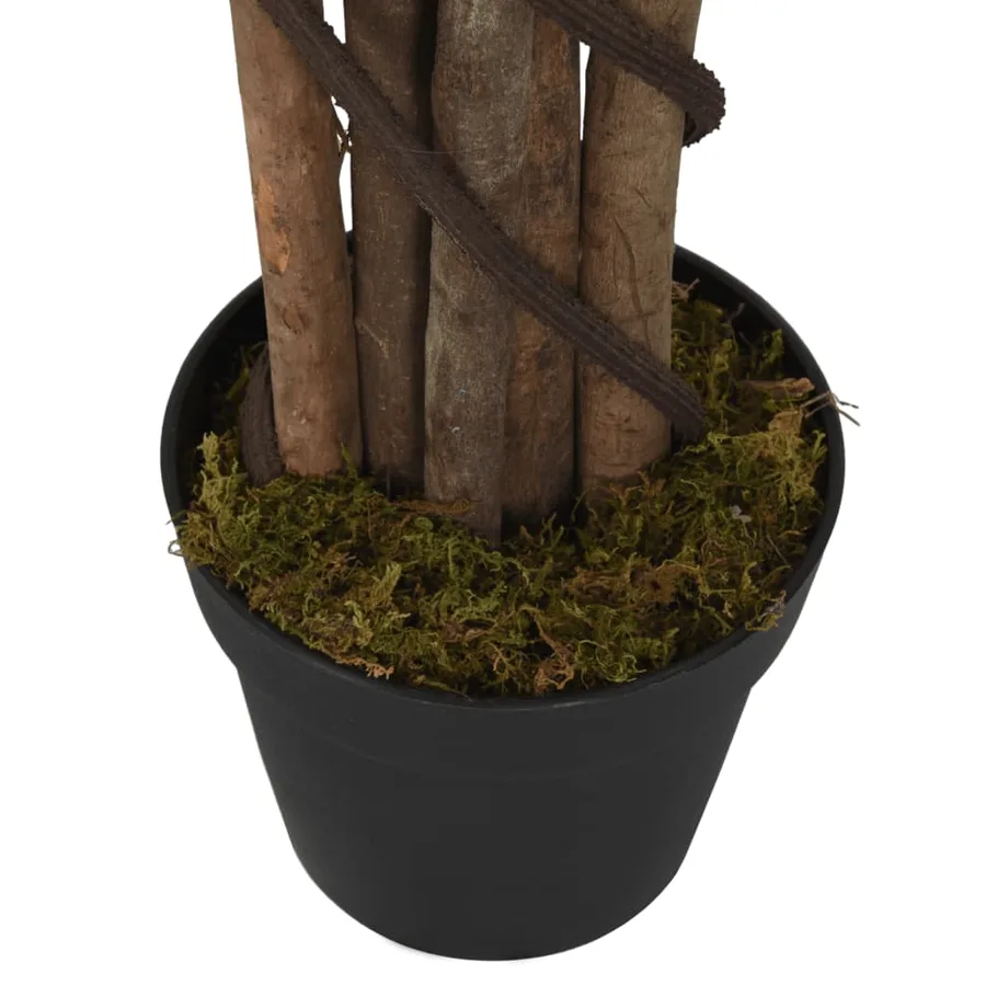 Ficus lyrata artificiel 134 feuilles 120 cm vert - 4
