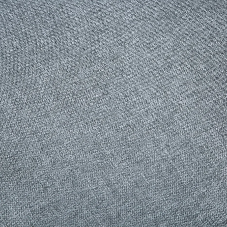 Canapé à 2 places Tissu Gris clair - 7