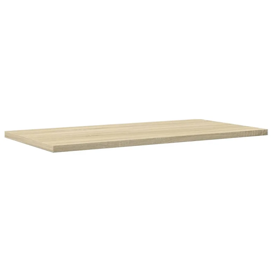 Panneau de bibliothèque 4pcs Chêne sonoma 60x30x1,5cm Aggloméré - 4