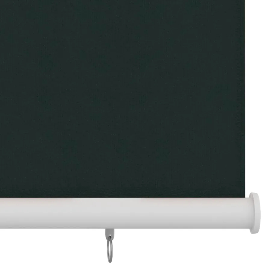 Store roulant d'extérieur 205 (l) x 140 (H) cm vert foncé HDPE - 4