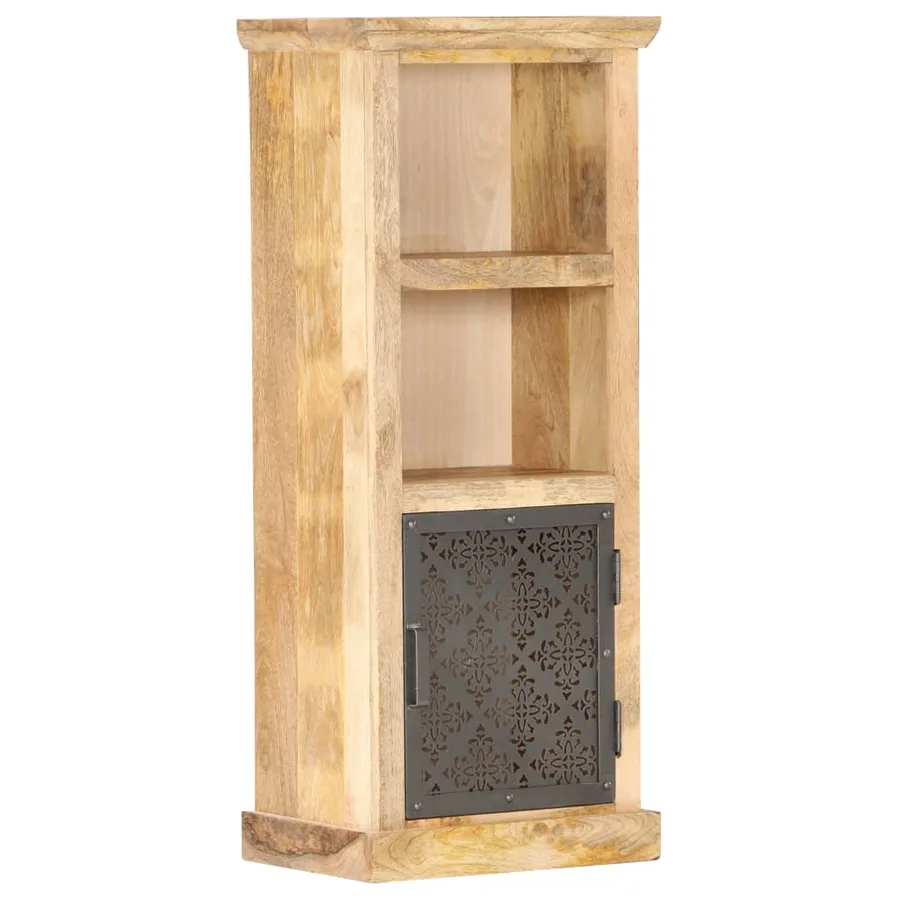 Buffet avec porte 45x32x110 cm Bois de manguier solide - 9