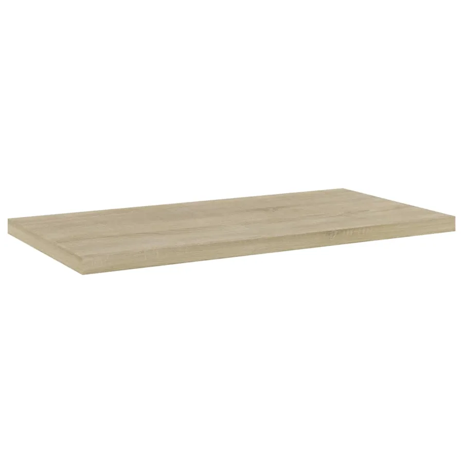 Panneau de bibliothèque 4 pcs chêne sonoma bois d’ingénierie - 2