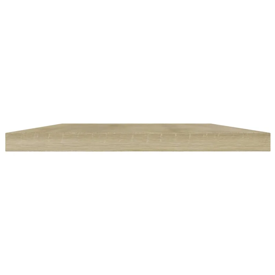 Panneau de bibliothèque 4 pcs chêne sonoma bois d’ingénierie - 3