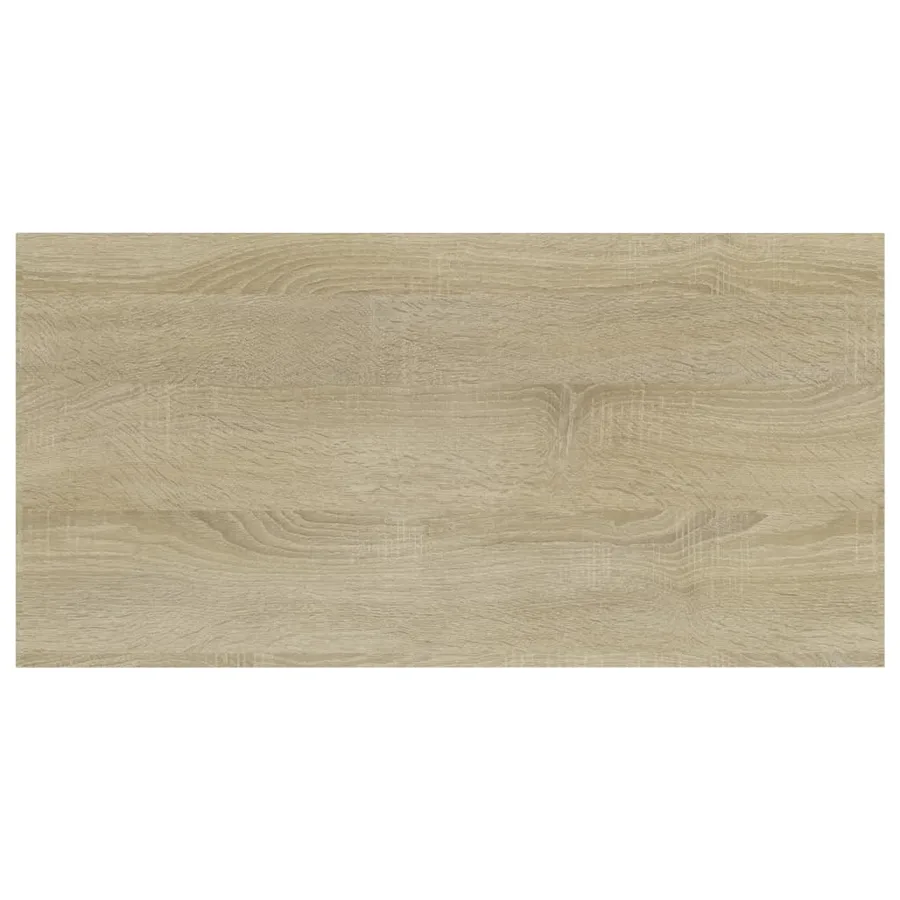 Panneau de bibliothèque 4 pcs chêne sonoma bois d’ingénierie - 4