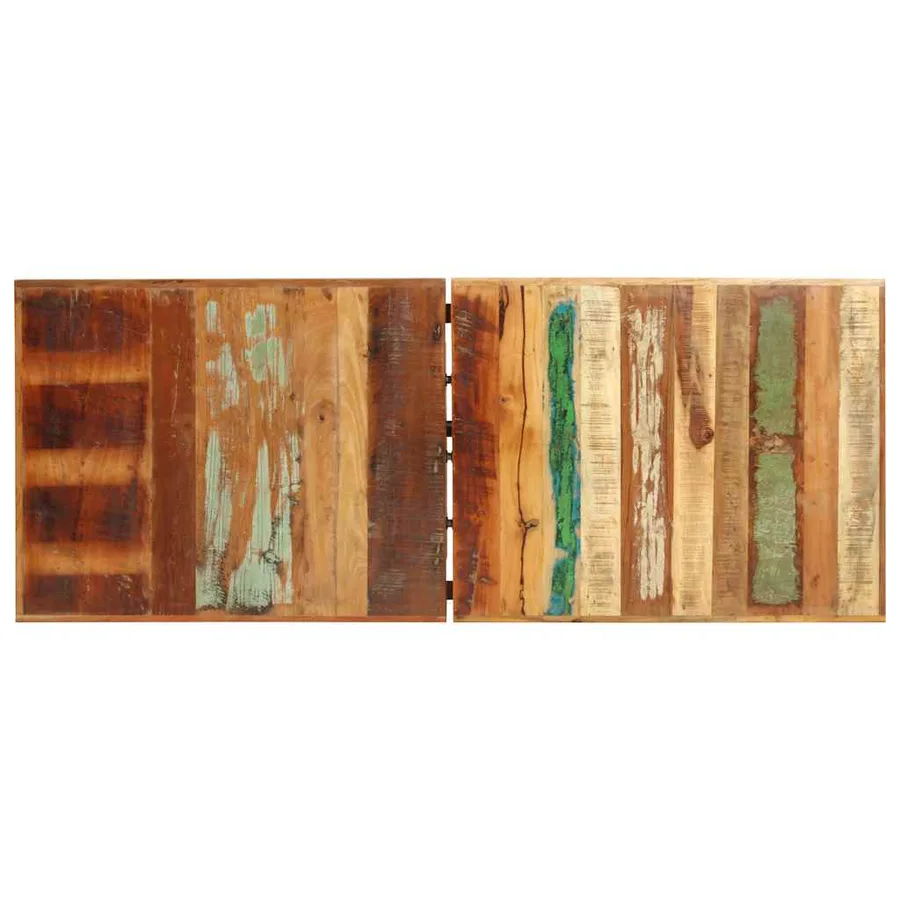 Table de bar 180x70x107 cm Bois de récupération solide - 4