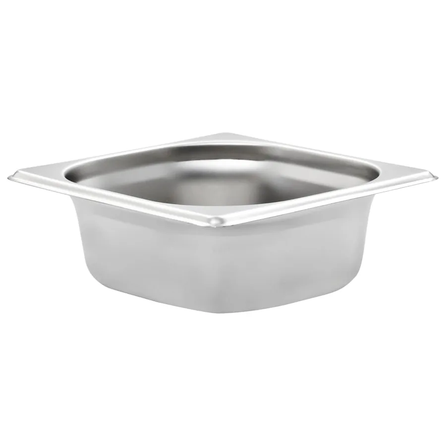 Récipients Gastronorm 12 pcs GN 1/6 65 mm Acier inoxydable - 3