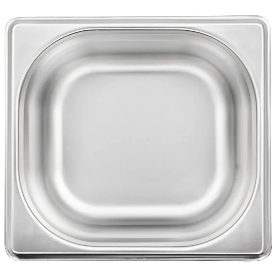Récipients Gastronorm 12 pcs GN 1/6 65 mm Acier inoxydable - 6