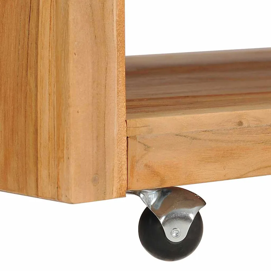 Table basse 110x60x40 cm bois de teck massif - 6