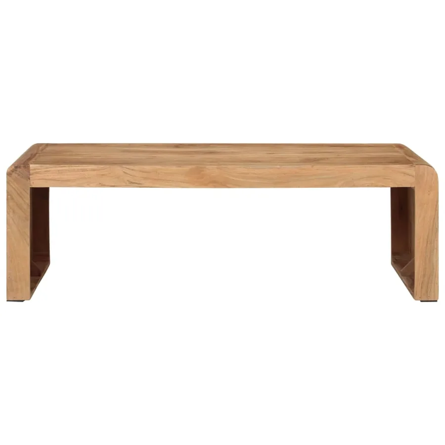 Table basse 110x55x35 cm bois massif d'acacia - 2