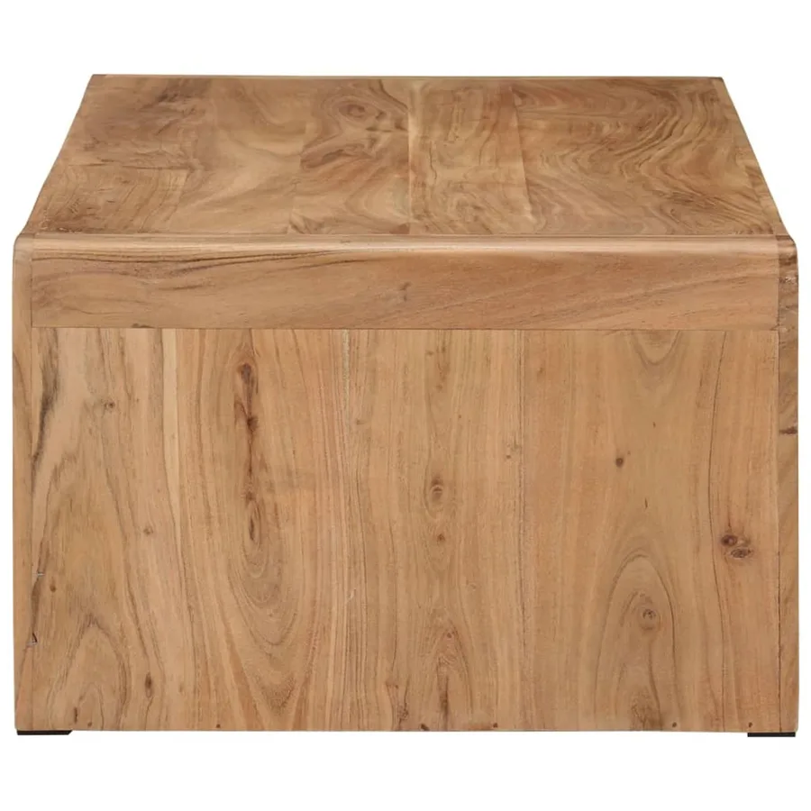Table basse 110x55x35 cm bois massif d'acacia - 3