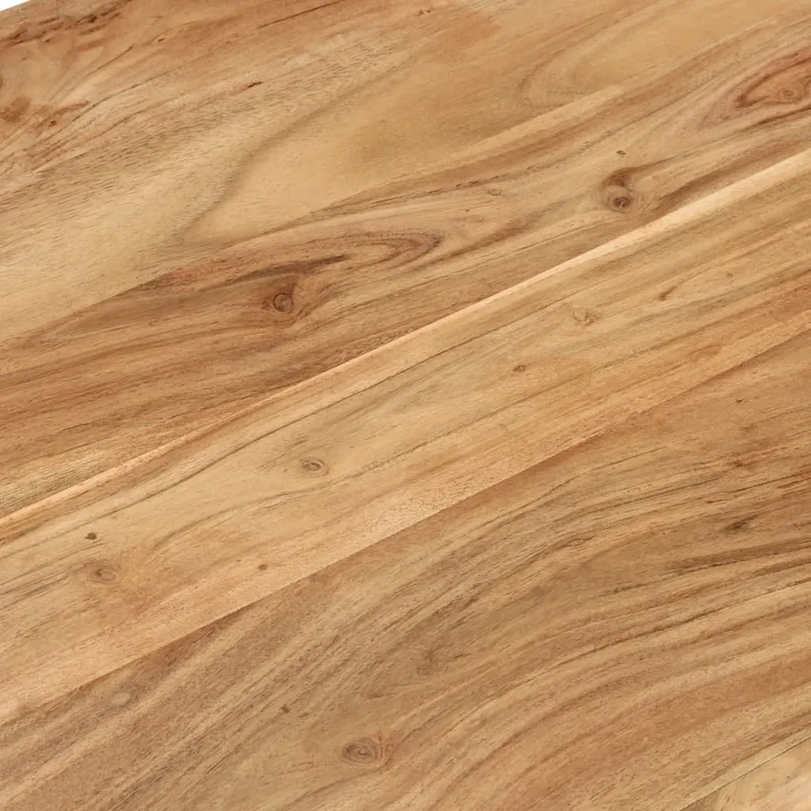 Table basse 110x55x35 cm bois massif d'acacia - 5
