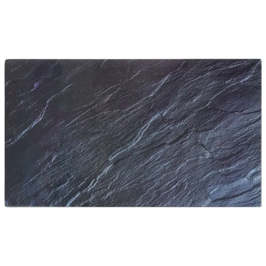 Planches à découper 2pcs motif de pierre naturelle Verre trempé - 2