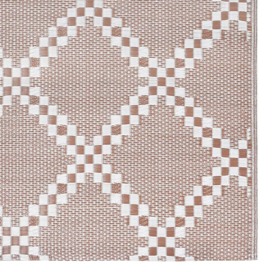 Tapis d'extérieur ARAKIL marron 120x180 cm PP - 5