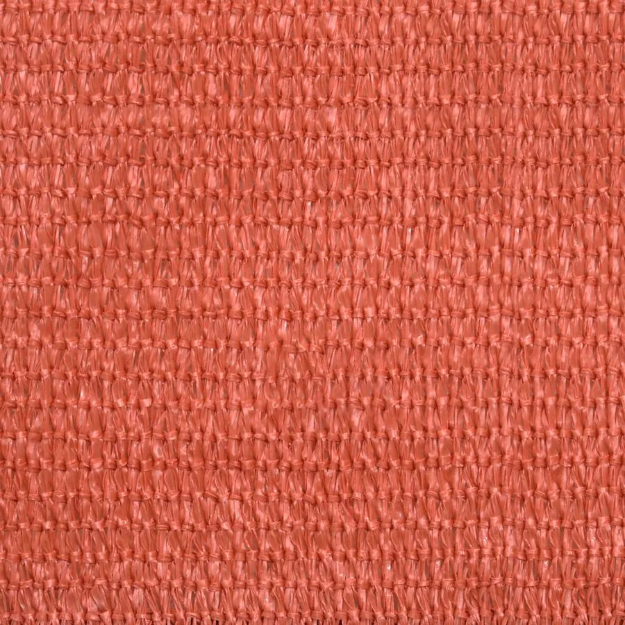 Voile d'ombrage 160 g/m² Terre cuite 4x4 m PEHD - 9