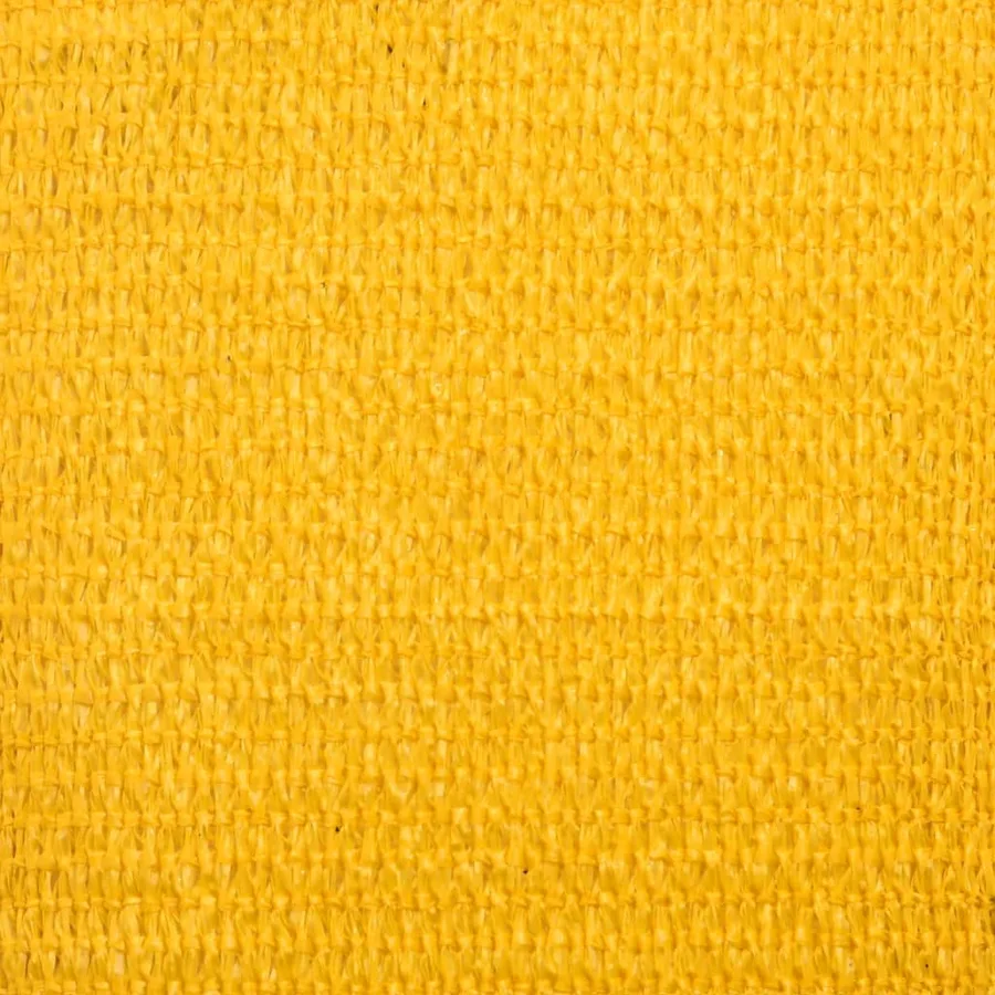 Voile d'ombrage 160 g/m² Jaune 3x6 m PEHD - 9