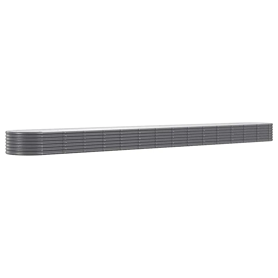 Lit surélevé de jardin Acier galvanisé Anthracite - 2