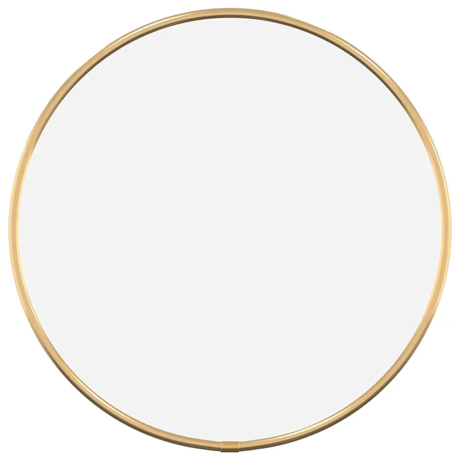 Miroir mural Doré Ø 30 cm Rond - 2