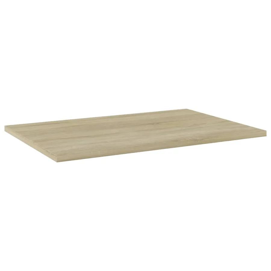 Panneau de bibliothèque 4 pcs chêne sonoma bois d’ingénierie - 2