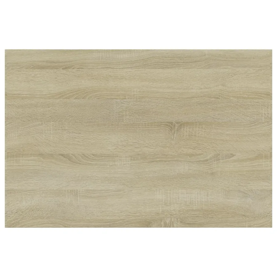 Panneau de bibliothèque 4 pcs chêne sonoma bois d’ingénierie - 4
