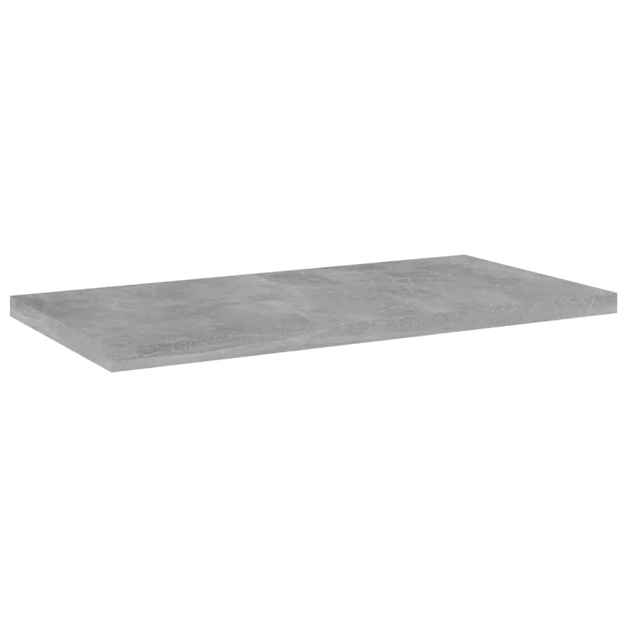 Panneaux de bibliothèque 4 pcs gris béton bois d’ingénierie - 2