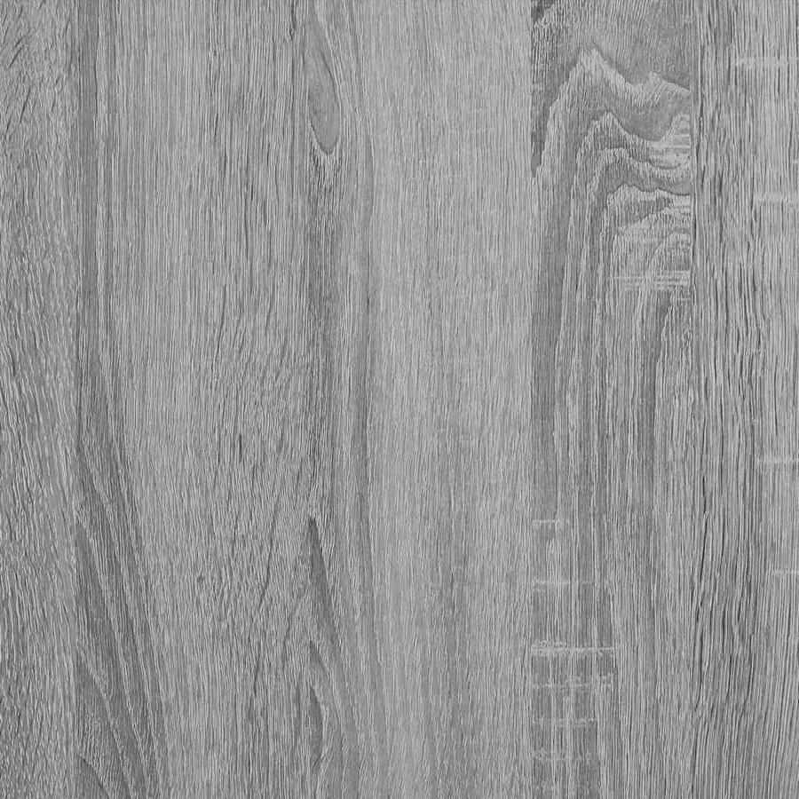 Ensemble de meubles de salle de bain 4 pcs Sonoma gris - 10