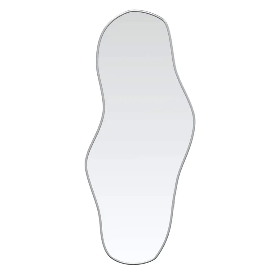 Miroir mural Argenté 90x40 cm - 2