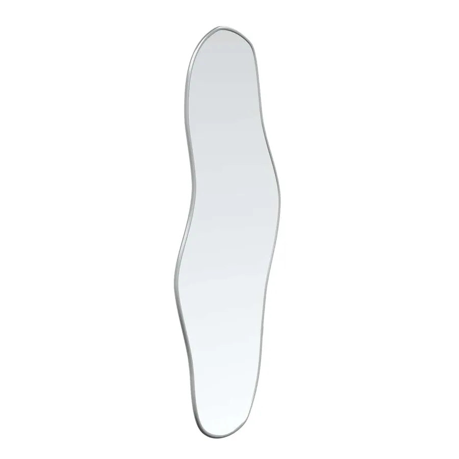 Miroir mural Argenté 90x40 cm - 3