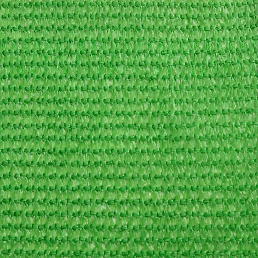 Voile d'ombrage 160 g/m² Vert clair 2,5x2,5x3,5 m PEHD - 9