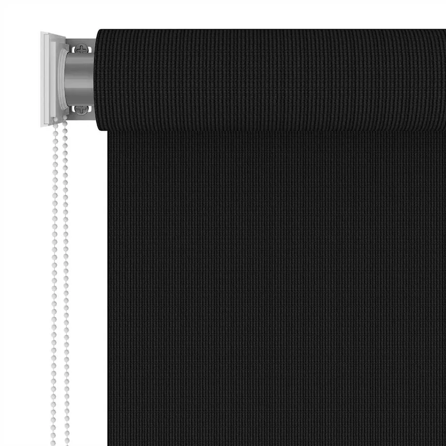 Store roulant d'extérieur 185 (l) x 230 (H) cm noir - 3