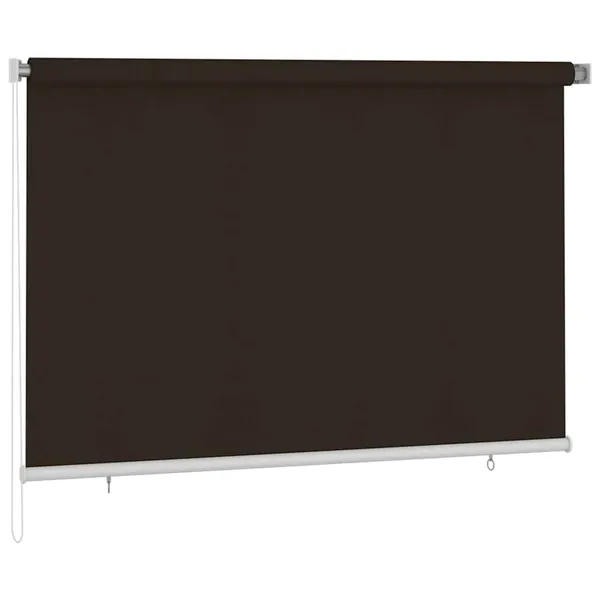 Store roulant d'extérieur 225 (l) x 140 (H) cm marron