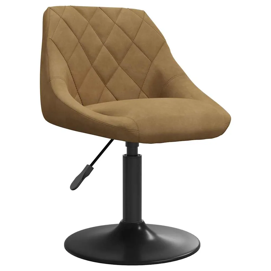 Tabouret de bar Marron Velours - 2